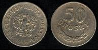 50 groszy 1949 Pologne