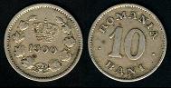 10 bani 1900 Roumanie