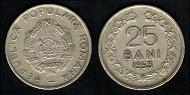 25 bani 1953 Roumanie