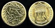 20 lire 1973 Saint-Marin