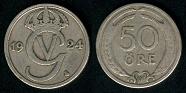 50 ore 1924 Suède