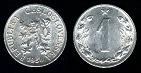 1 haler 1953 Tchécoslovaquie