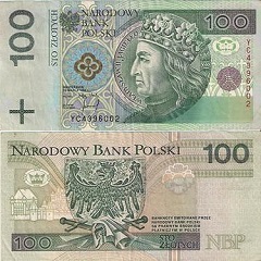 billet 100 zlotych 1994 Pologne 