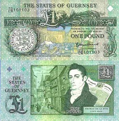 billet 1 pound 2013 Guernesey 