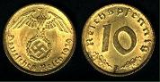 10 reichspfennig 1939 