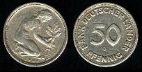 50 pfennig 1947