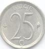 25 centimes 1969 belgique