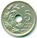 5 centimes 1920 belgique