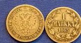 1 mark 1865 Finlande