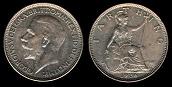 1 farthing 1936 angleterre