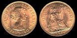 1 penny 1964 Grande Bretagne