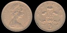 2 new pence 1971