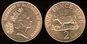 2 pence 1986 Guernesey