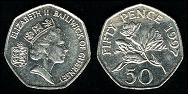 50 pence 1997 Guernesey 