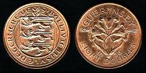 8 doubles 1956 Guernesey