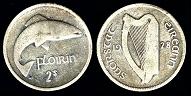 1 Florin 1928 Irlande