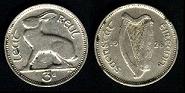 3 pence 1978 Irlande
