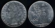 100 lire 1980 Italie