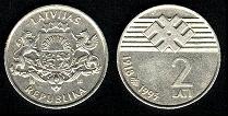 2 lati 1993 Lettonie