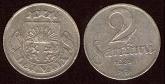 2 santimi 1926 Lettonie
