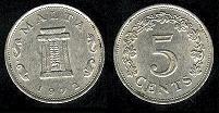 5 cents 1972 Malte