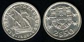 2 escudos et demi 1985 Portugal