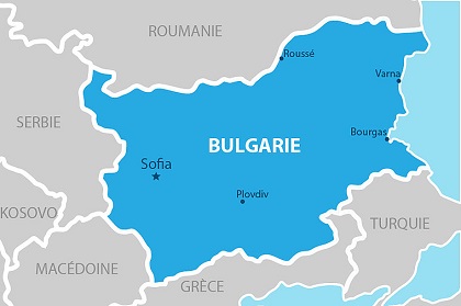 carte bulgarie