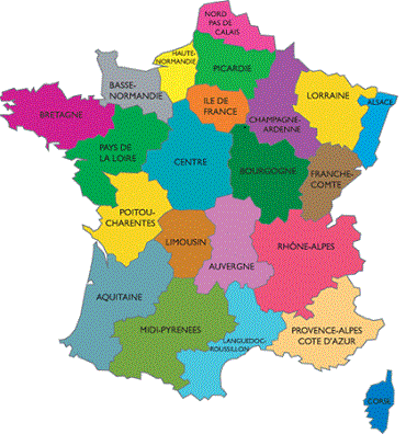 carte france