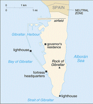 carte gibraltar