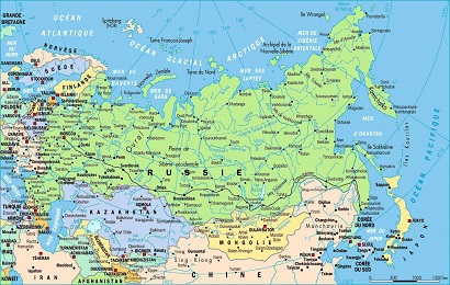 carte russie