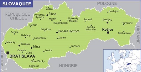 carte slovaquie