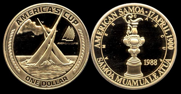 1 Dollar 1988 American Samoa