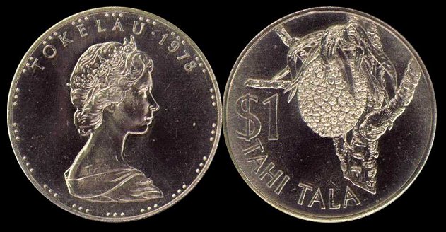 1 tala 1978 Tokelau