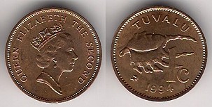 1 cent 1994 Tuvalu