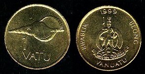 1 Vatu 1999 Vanuatu 