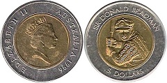 5 dollars 1996 Australie 