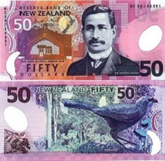 billet 50 dollars 1999 Nouvelle Zélande 