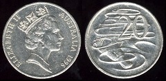 20 Cents 1996 Australie