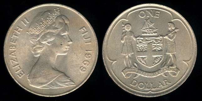 1 dollar 1969 Fiji