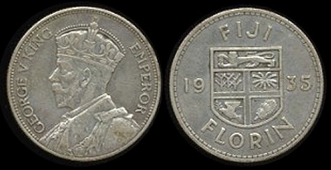 1 florin 1935 Fiji