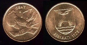 1 cent 1979 kiribati