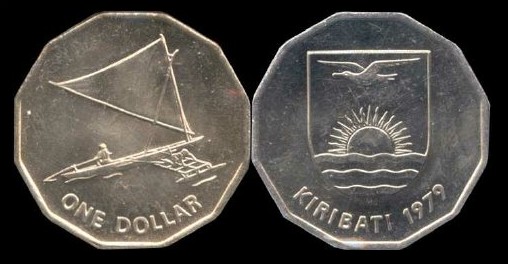 1 dollar 1979 kiribati