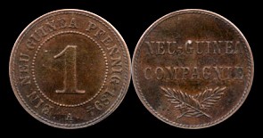 1 pfenning 1894 Nouvelle  Guinée
