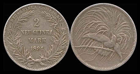 2 new guinea mark 1894