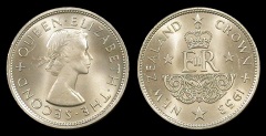1 Crown 1953 Nouvelle Zélande