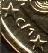 variété sur la 10 cent 2002 Italie CM grandes et serrées